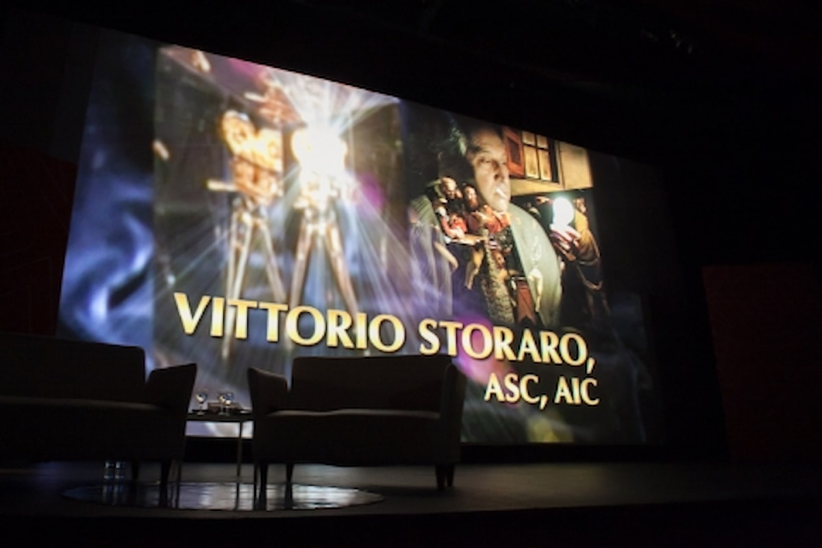 Vittorio Storaro e la commozione… nel Cinema e nella Vita