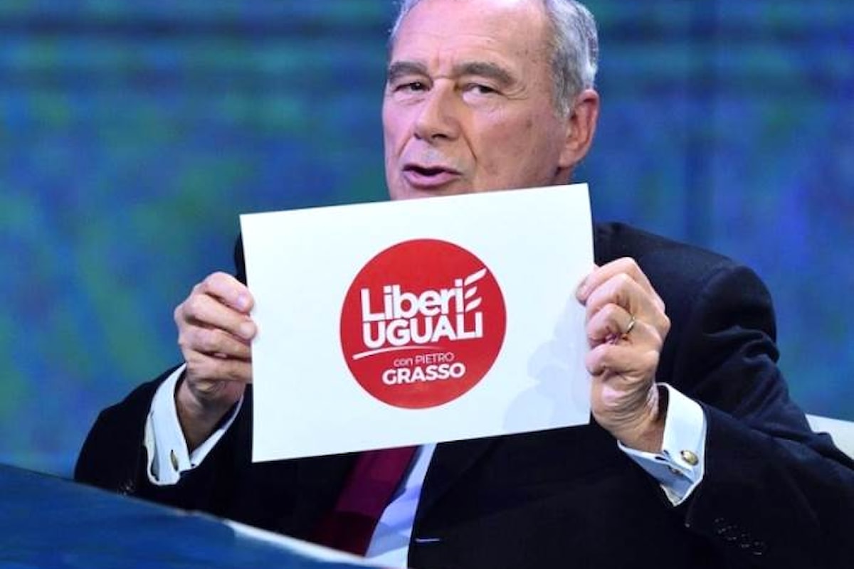 È bastata un'ospitata in tv di Pietro Grasso per mandare il Pd in fibrillazione