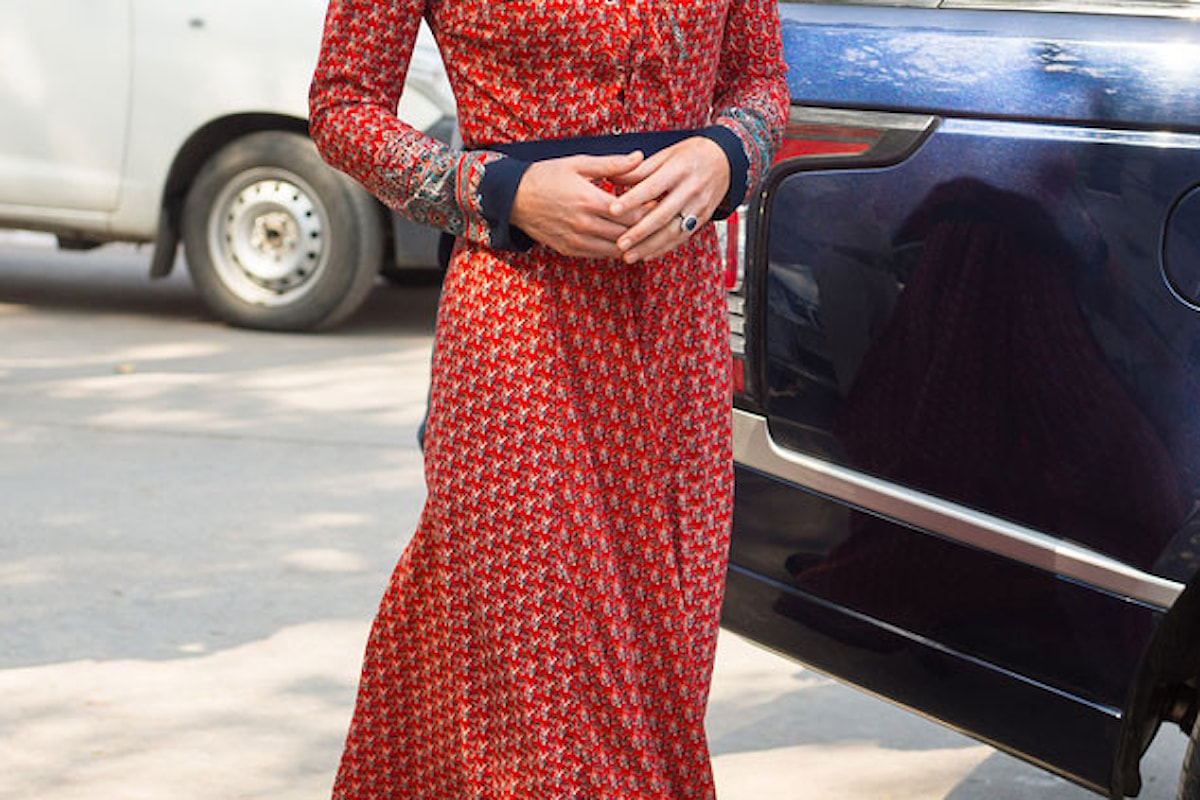 Kate Middleton in India rivela il segreto della sua linea