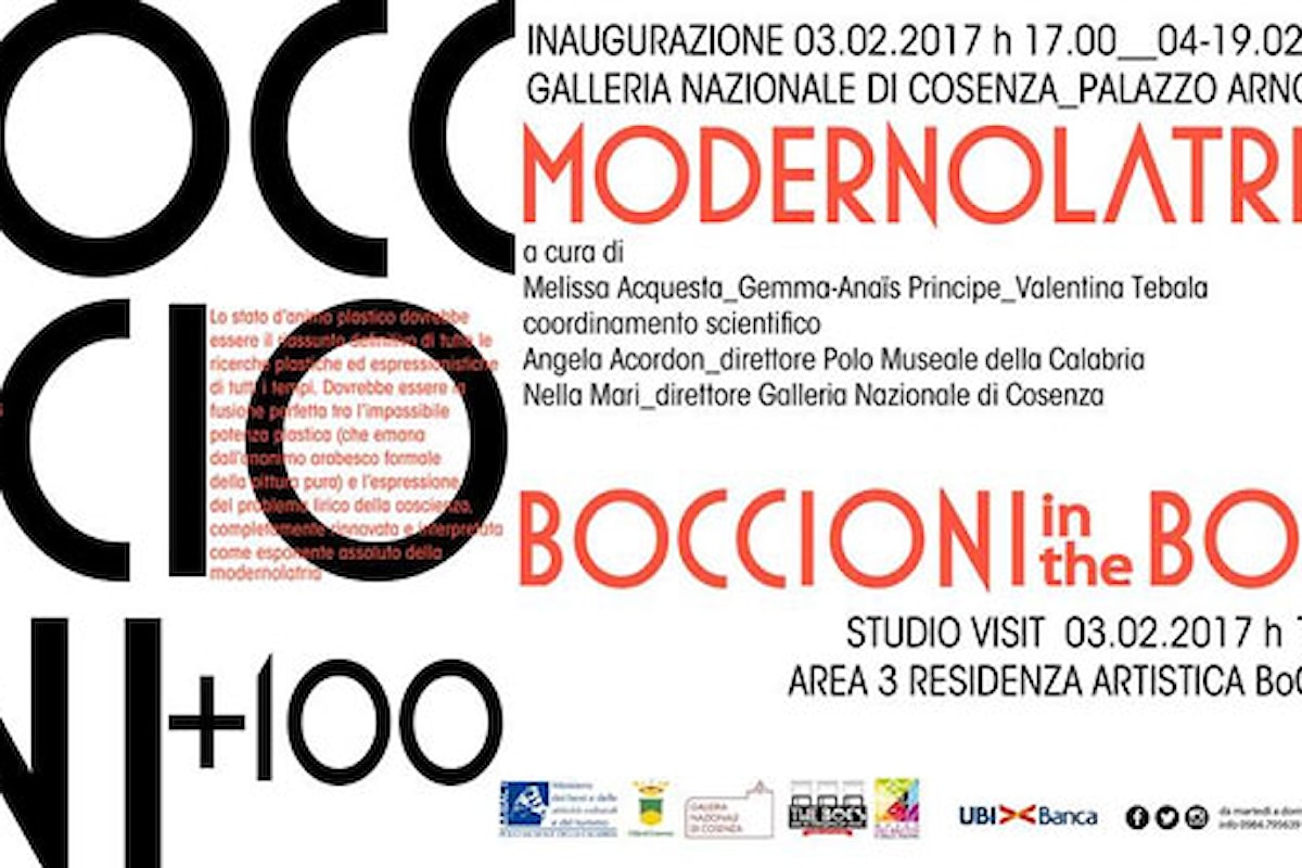 BOCCIONI+100, Cosenza omaggia Umberto Boccioni