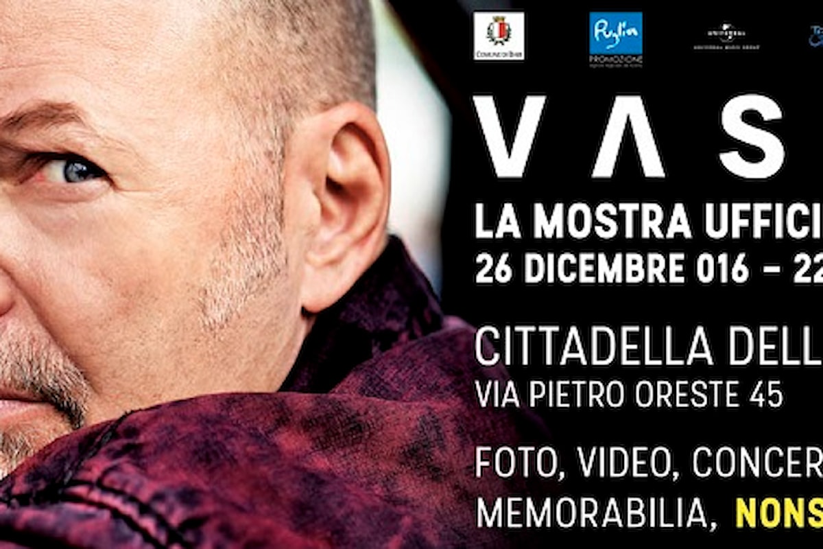 Vasco Rossi è arrivato a Bari, con la mostra esclusiva 'VASCO', ecco le info e biglietti!