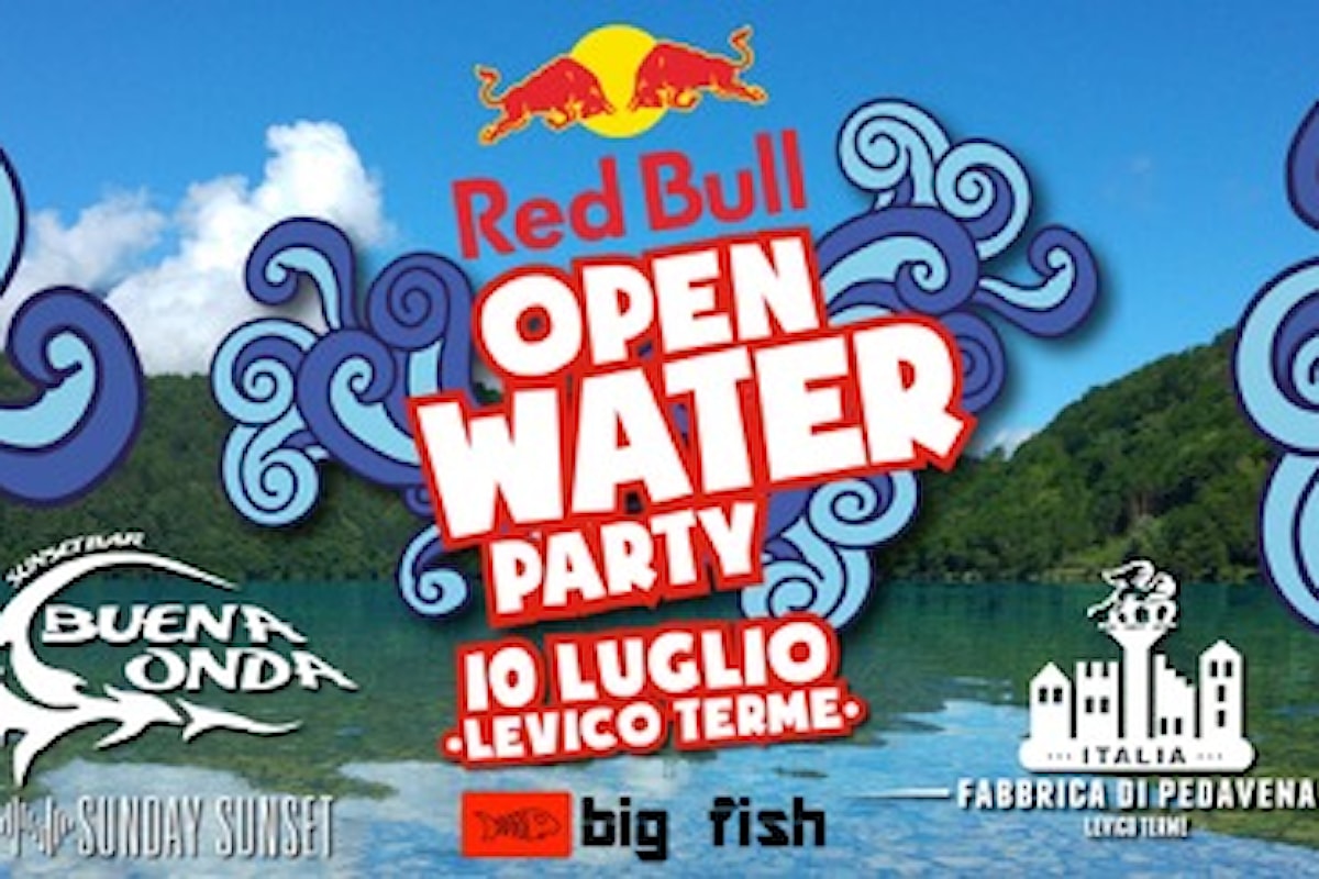 10/7 Red Bull Open Water Party al Lago di Levico (TN)